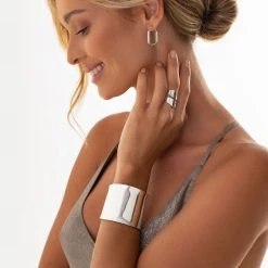 Swangle Bangle -Silver Store BGL185 03