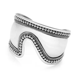 Cresta Bangle -Silver Store BGL351 03