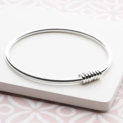 Seven Rings Bangle -Silver Store BGL507 03