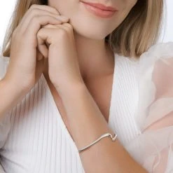 Sway Bangle -Silver Store BGL604 02