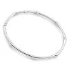 Silver Bamboo Bangle