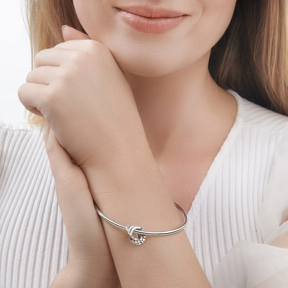 Personalised Russian Rings Bangle 3 Personalised Russian Rings Bangle - Image 3