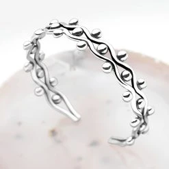 Myanmar Bangle -Silver Store BGL819 01