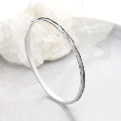 Silver Valley Bangle -Silver Store BGL831 01