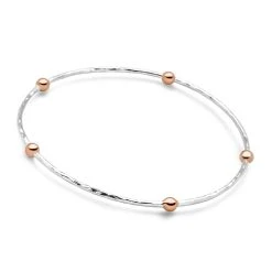 Rosen Interlude Bangle -Silver Store BGL852 03