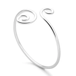 Apolina Bangle -Silver Store BGL857 03