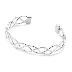 Boho Knot Bangle -Silver Store BGL862 03