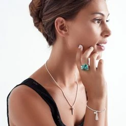 Silver Tassel Bracelet -Silver Store BRC1200 02