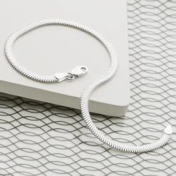 Silver Stream Bracelet -Silver Store BRC1387 01