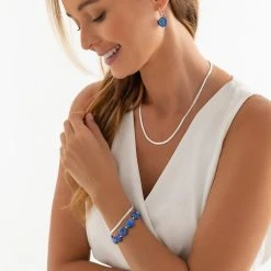 Silver Stream Bracelet -Silver Store BRC1387 04