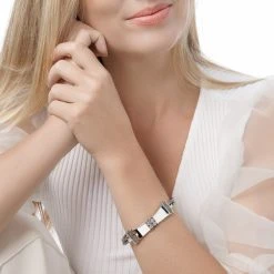 Rope Bridge Bracelet -Silver Store BRC146 02