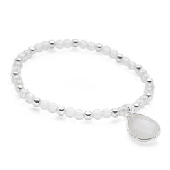 Moonstone Tear Bracelet