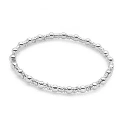Feather Bracelet Stack -Silver Store BRC1541 04
