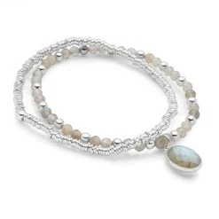 Glacier Stack Bracelet Set