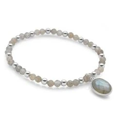 Glacier Stack Bracelet Set 6 Glacier Stack Bracelet Set -Silver Store BRC1575 02