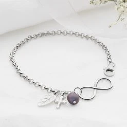 Infinite Charm Bracelet -Silver Store BRC1591 01