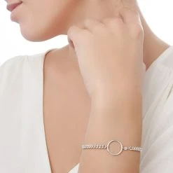 Sparkling Halo Bracelet -Silver Store BRC1605 02