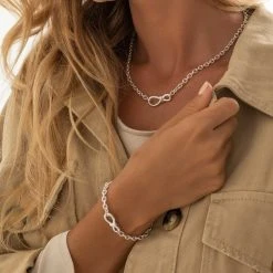 Infinity Knot Bracelet -Silver Store BRC1618 02