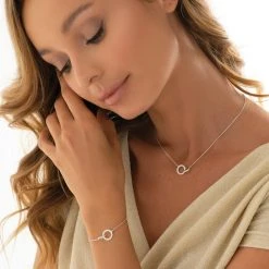 Forever Entwined Bracelet -Silver Store BRC1621 02