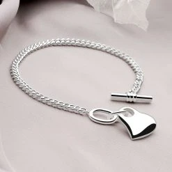 Issimo Heart Bracelet -Silver Store BRC1624 01