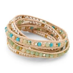 Tuscan Skies Wrap Bracelet