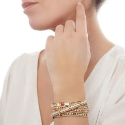 Tuscan Sands Wrap Bracelet -Silver Store BRC1632 04