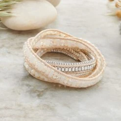 Celestine Wrap Bracelet -Silver Store BRC1647 01