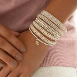 Celestine Wrap Bracelet -Silver Store BRC1647 02