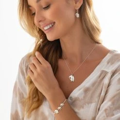 Motherly Love Bracelet -Silver Store BRC1669 02