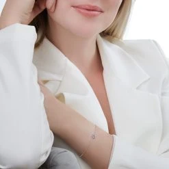 Posie Shimmer Bracelet -Silver Store BRC1684 02