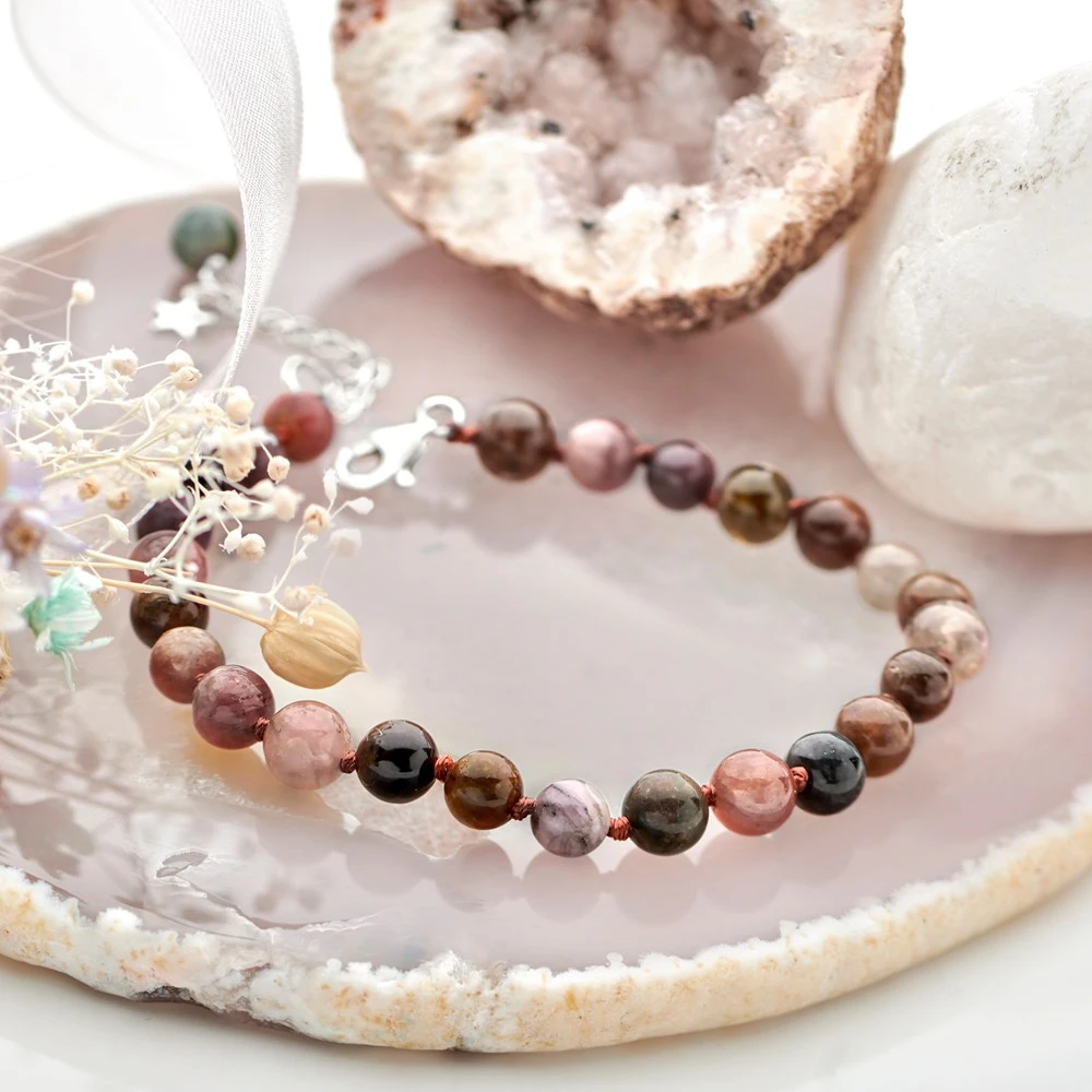 Beaded Tourmaline Bracelet 2 Beaded Tourmaline Bracelet - Image 2