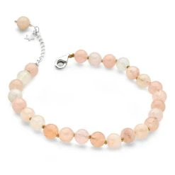 Beaded Morganite Bracelet