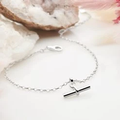 T-Bar Bracelet -Silver Store BRC1704 01