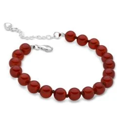 Beads Of Carnelian Bracelet