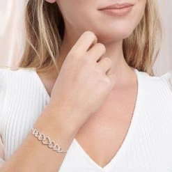 Forever In Love Bracelet -Silver Store BRC1738 02