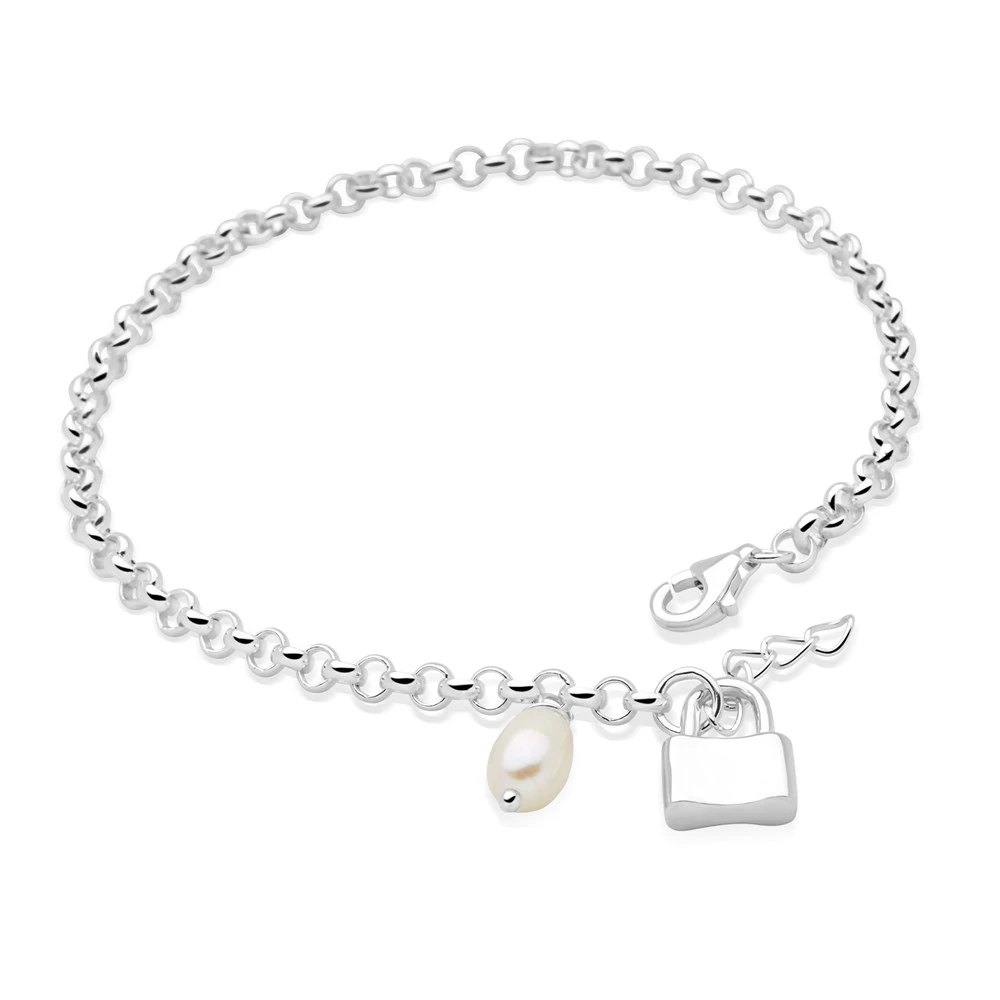 Padlock Pearl Bracelet 1 Padlock Pearl Bracelet