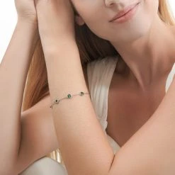 Pine Berry Bracelet -Silver Store BRC1768 02