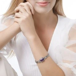 Lilac Island Bracelet -Silver Store BRC416 02
