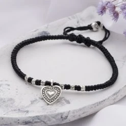 Love Noir Bracelet -Silver Store BRC713 01