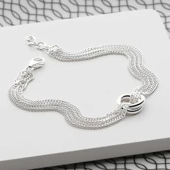 Links Of Love Bracelet -Silver Store BRC734 01