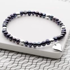 Midnight Love Bracelet -Silver Store BRC913 01