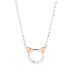 Precious Kitty Chain 5 Precious Kitty Chain -Silver Store CHN1063 02