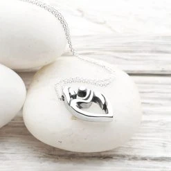 Mother And Child Chain -Silver Store CHN1118 01