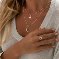 Celestine Duo Chain -Silver Store CHN1183 02