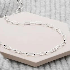 Delicate Cable Link Chain -Silver Store CHN1186 01