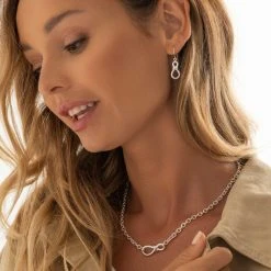 Infinity Knot Chain -Silver Store CHN1187 02