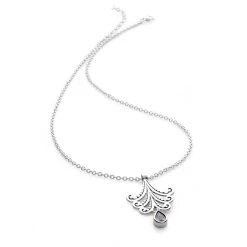 Amethyst Essence Chain -Silver Store CHN1189 04