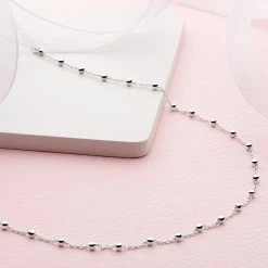 Elsie Necklace -Silver Store CHN1222 01