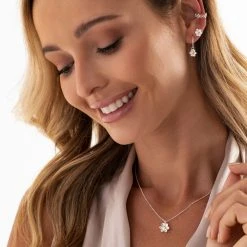 Daisy Bloom Chain -Silver Store CHN1245 02