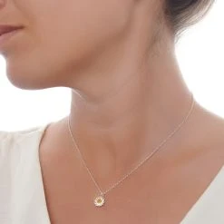 Daisy Charm Chain -Silver Store CHN1246 02